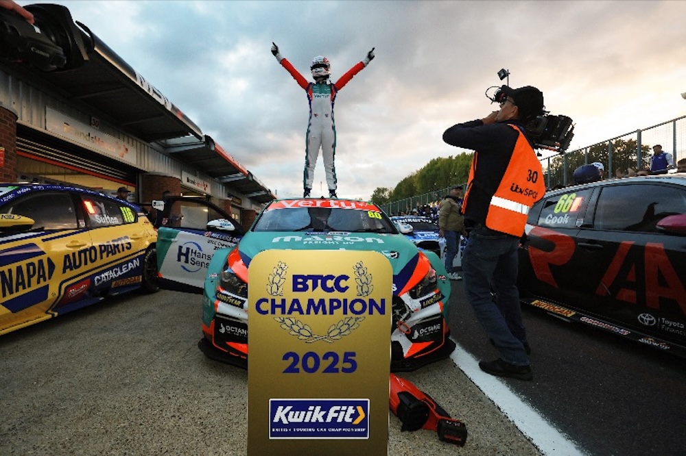 Ingram seals second BTCC title at Brands Hatch