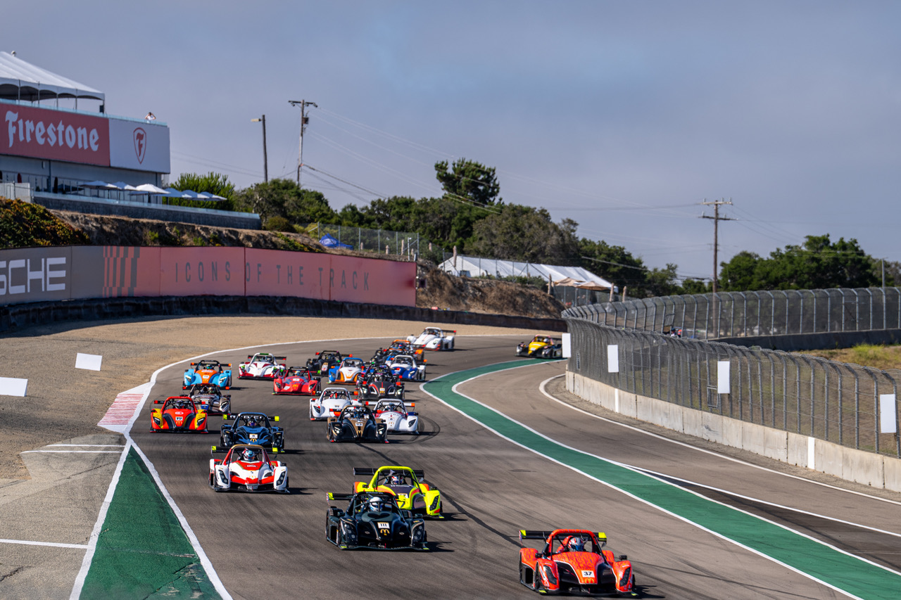 Schriber strikes, McMurry and Nicol sweep at Laguna Seca