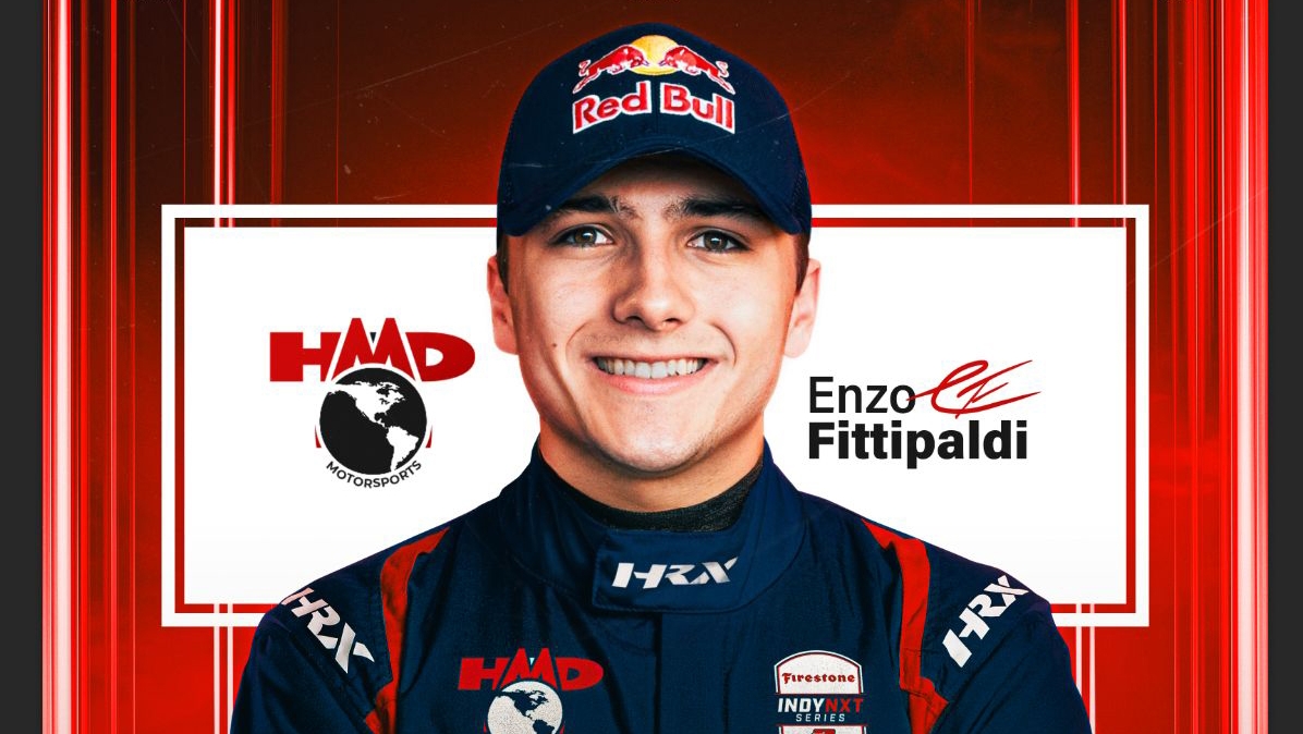 Enzo Fittipaldi moves to Indy NXT with HMD