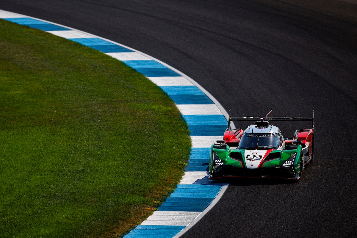 Mixed emotions for Grosjean as Lamborghini improves SC63 on the cusp of hiatus