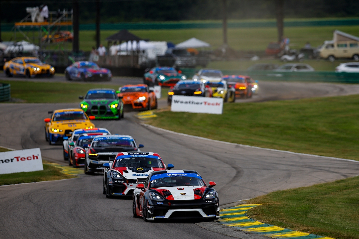 RS1 Porsche races back to MPC win at VIR