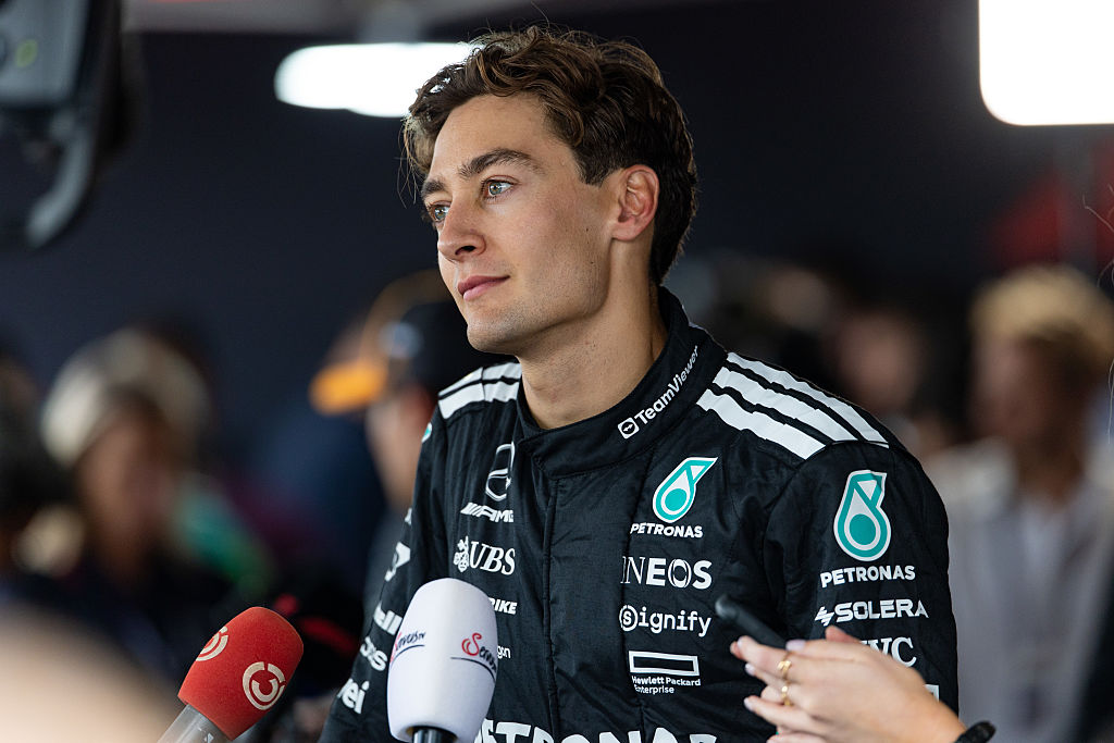 Although still without a Mercedes contract, Russell says he's feeling no pressure