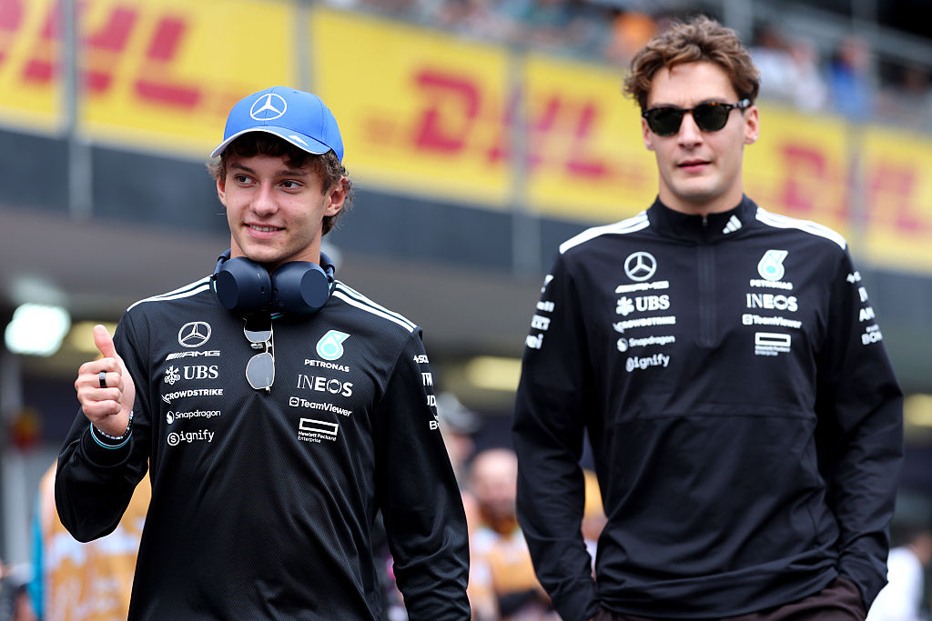 Mercedes confirms Russell and Antonelli for 2026