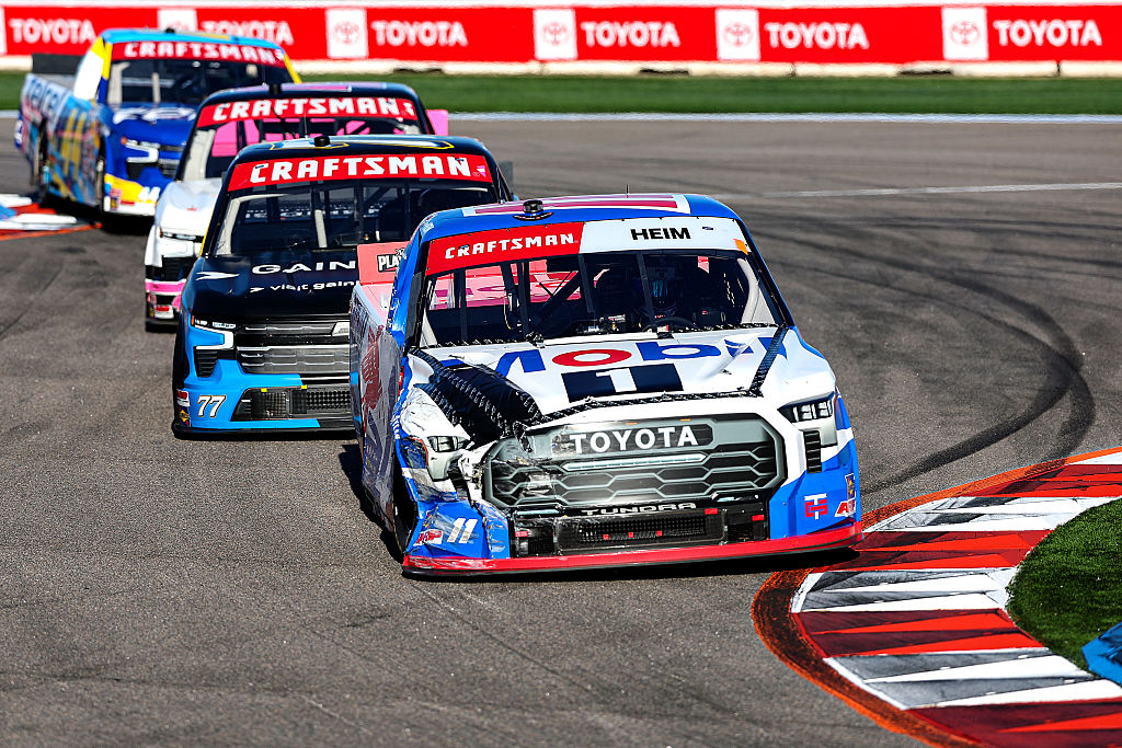 Heim parlays overtime Roval restart into record 10th Truck Series win