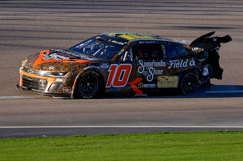Kaulig Racing fires Dillon spotter after Vegas crash