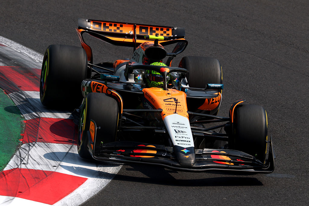 Norris paces third practice in Mexico while other title contenders struggle