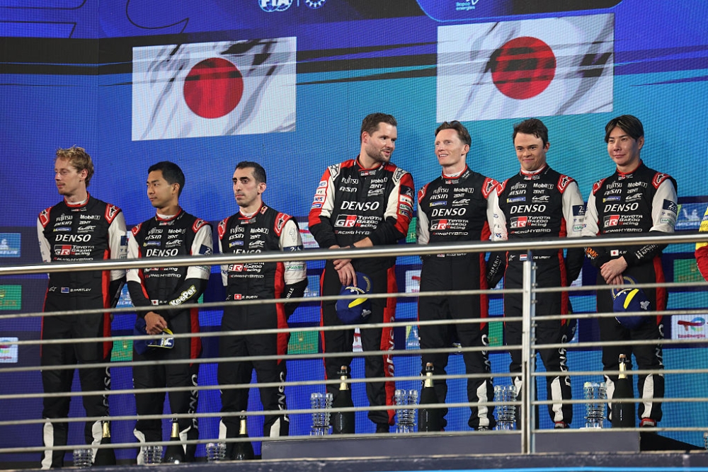Toyota sticks with the same driver line-up for 2026