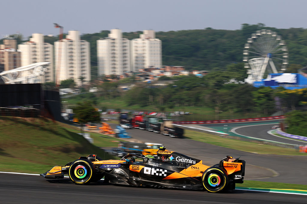 Norris beats Antonelli to Sao Paulo Sprint pole, Piastri to start third