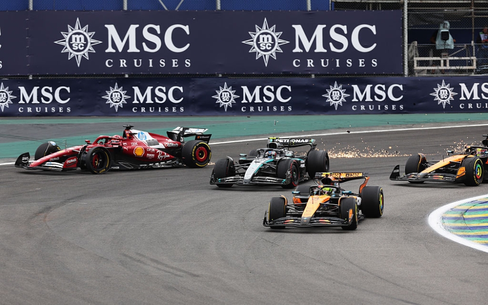 Antonelli as much to blame as Piastri for first corner incident - Leclerc