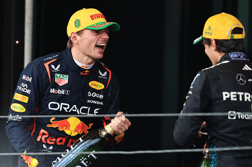 Verstappen didn't expect a podium in Brazil when he woke up Sunday morning