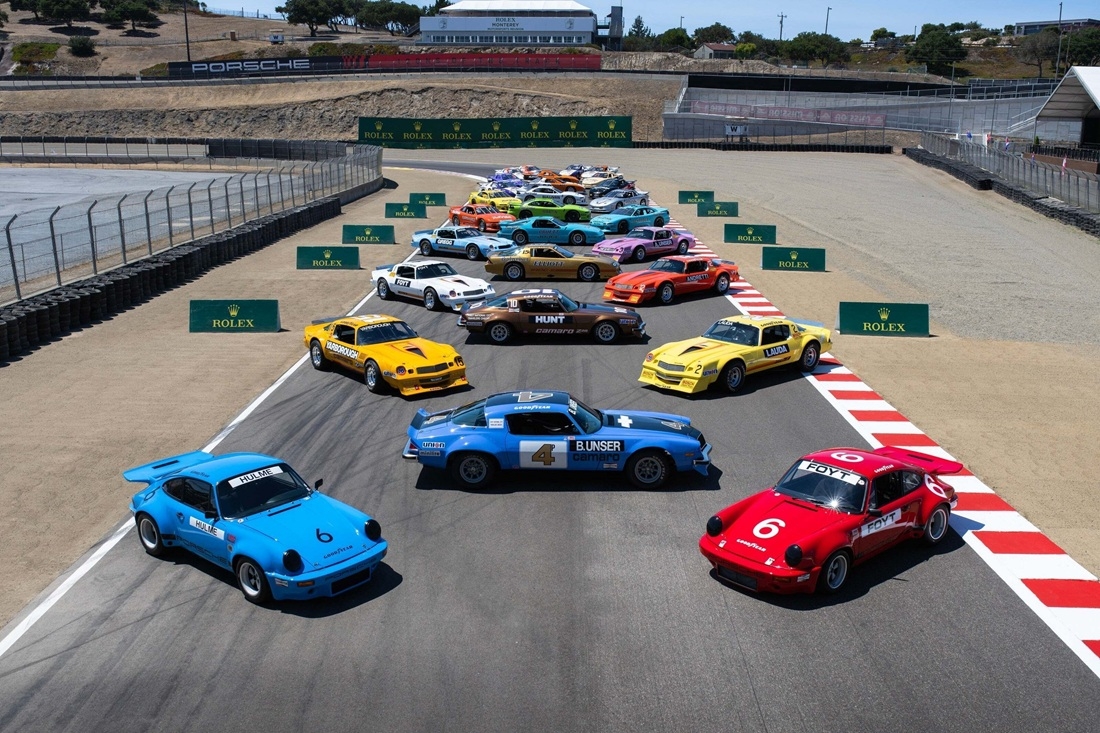 Join Ray Evernham for a tour of the IROC cars at the Rolex Monterey Motorsports Reunion
